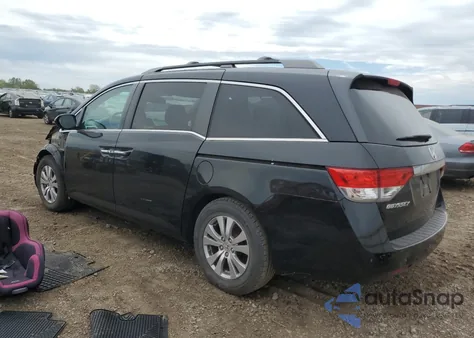 2015 Honda Odyssey Exl z USA, uszkodzony, nr VIN 5FNRL5H68FB047551